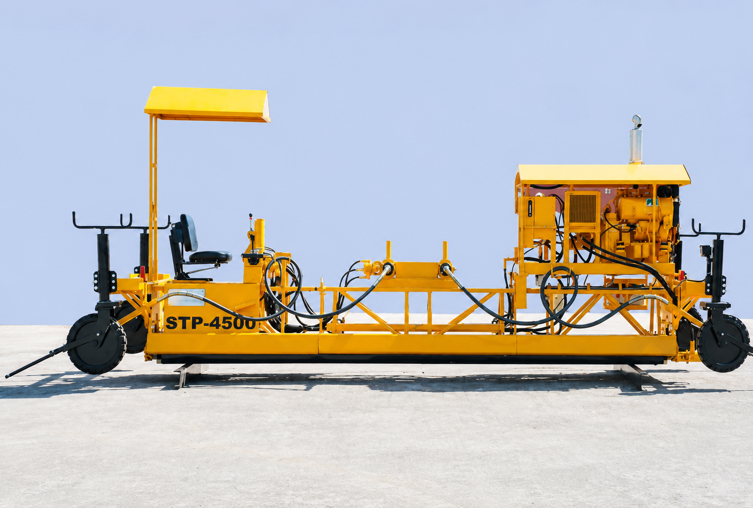 Fixed Form Concrete Road Paver