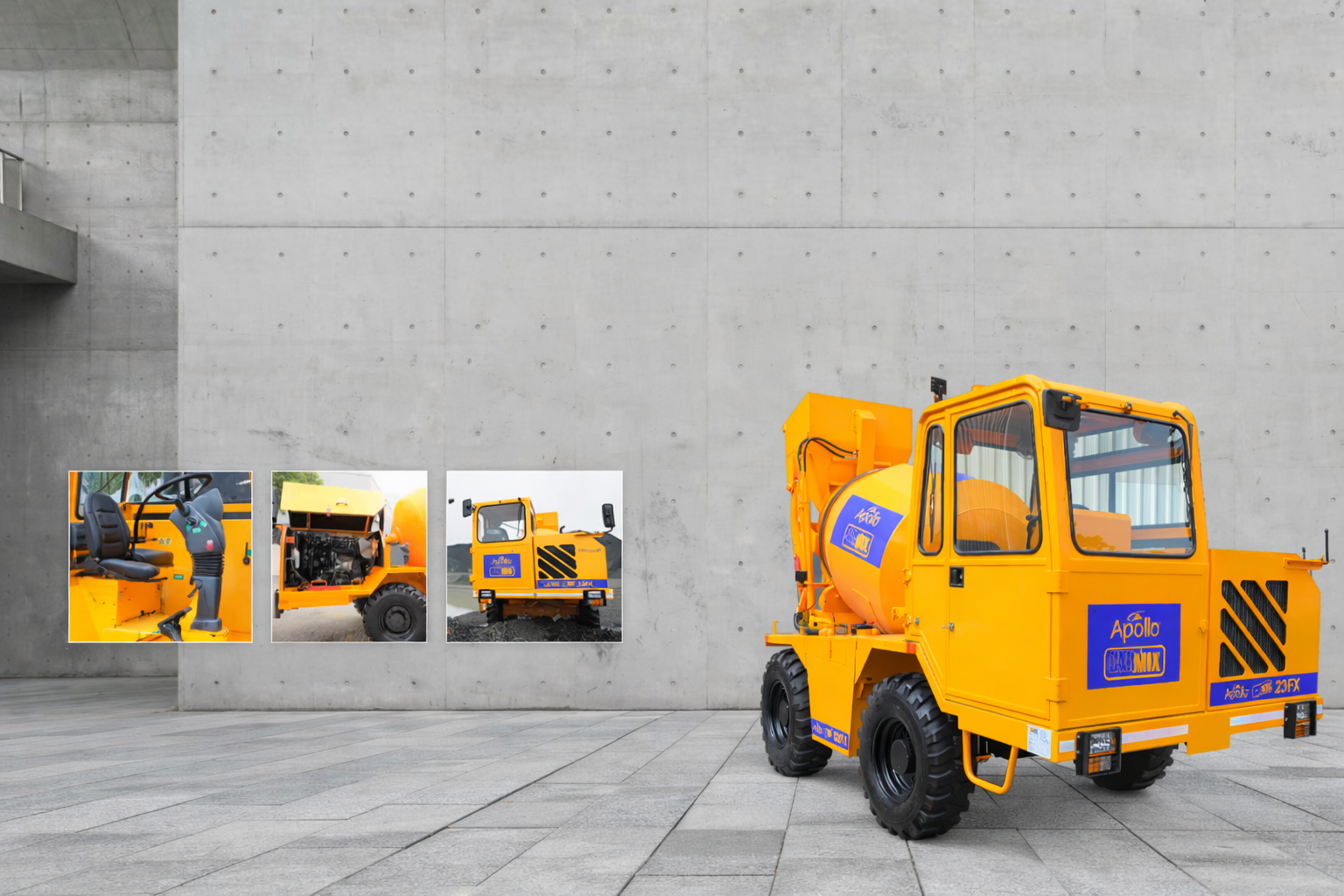 Self Loading Concrete Mixers